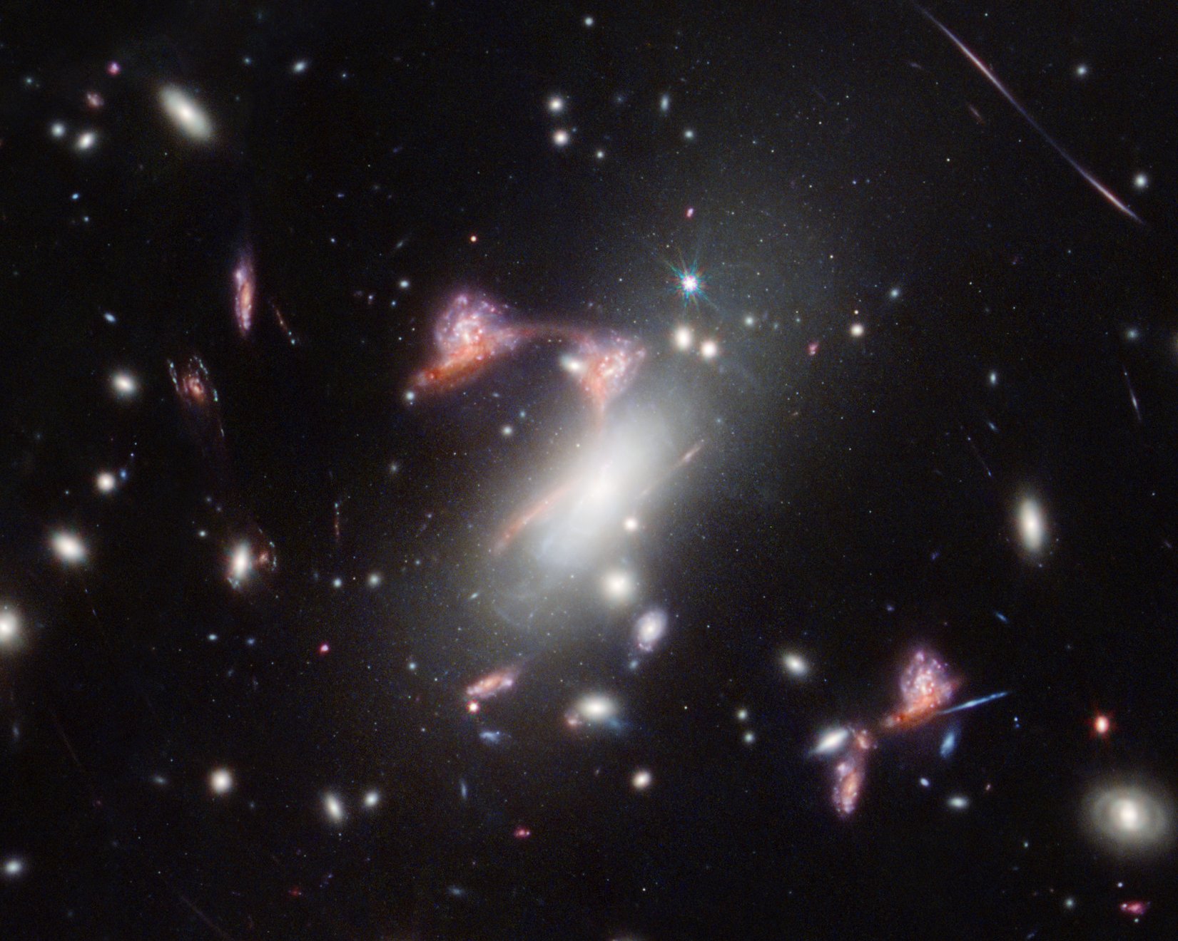 The 'Question Mark' Galaxy Pair